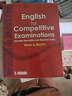 English For Competitive Examination By Wren Martin Book Off