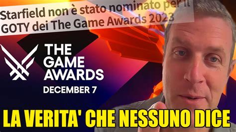 NON AVETE CAPITO I THE GAME AWARDS E La Stampa Ne Approfitta YouTube