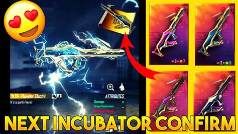 FREE FIRE NEXT INCUBATOR II FF GROZA INCUBATOR LOOK ATTRIBUTES FULL