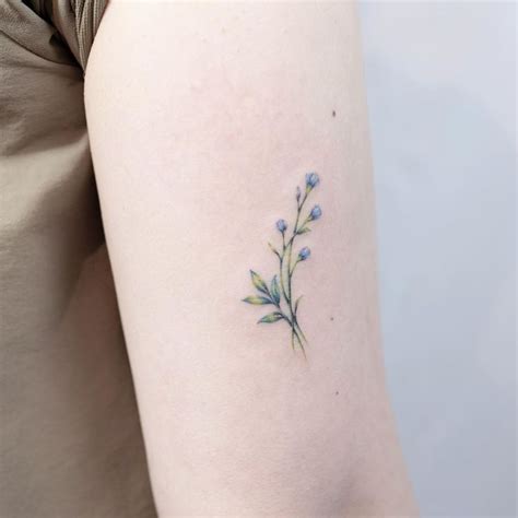 Simple and Pretty Baby's Breath Tattoo | Baby breath tattoo, Tattoos