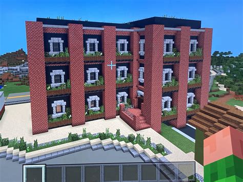 An Apartment Building For A City Im Building Rminecraft