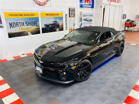 Chevrolet Camaro Zl Convertible Triple Black Super Clean