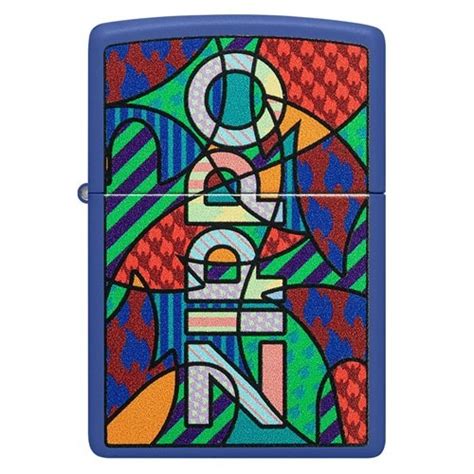 Zippo Royal Blue Matte 48707 - All Materials | Zippo Indonesia