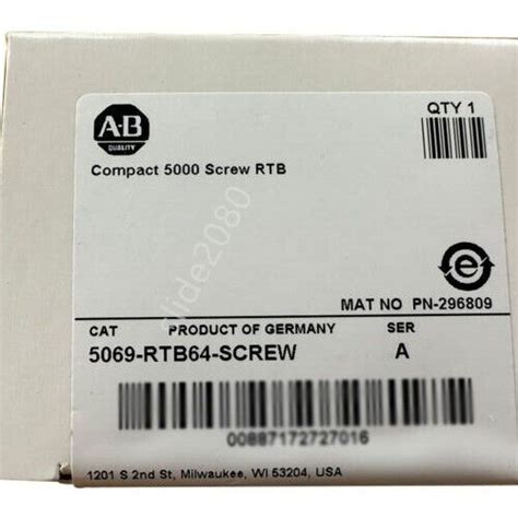 New Factory Sealed Ab Rtb Screw Ser A Compact Screw Rtb Ebay