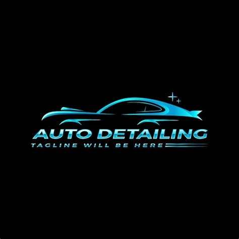 Premium Vector | Auto detailing logo and car wash logo design template