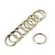 Metal O Ring Non Welded Rings For Hardware DIY Leather Craft 15pcs