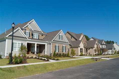 Street Of Large Suburban Homes Without A Doubt Home Inspections