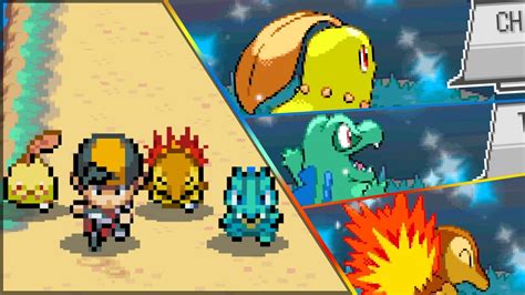 Live Complete Shiny Johto Starters In Pok Mon Heartgold And