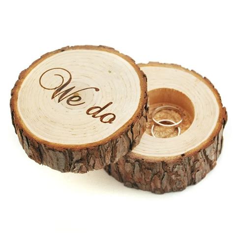 Rustic Wedding Ring Bearer Box Personalized Wedding Ring Box Wedding Decor Customized Wedding