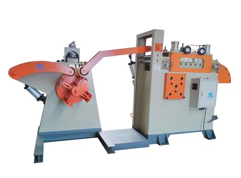 In Decoiler With Straightener Machine For Metal Steel Plate