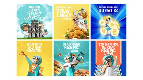 Key Visual Campaign Baemin On Behance