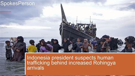 Indonesia President Suspects Human Trafficking Behind Increased