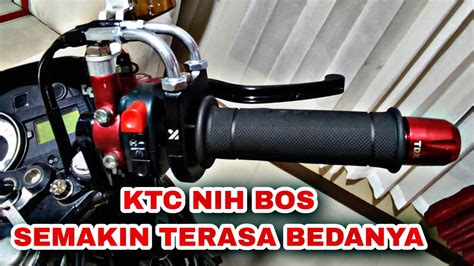 Pasang Gas Spontan Ktc Kytaco Almunium Cnc Semakin Terasa Bedanya Youtube