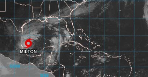 Tropical Storm Milton Forms In The Gulf Of Mexico Heading Towards Florida