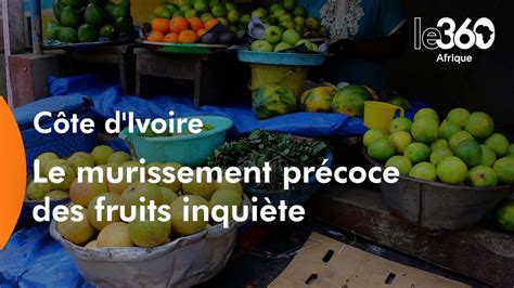 Murissement Pr Coce Des Fruits En C Te Divoire Lusage De Produits