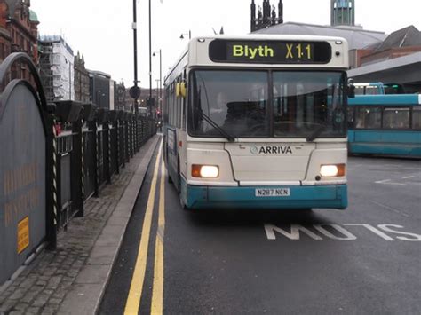 Arriva North East 0287 N287 NCN Scania L113 287 Is Seen Flickr