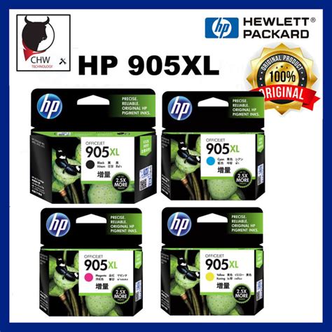 Hp 905 Xl Colours Officejet Ink Cartridge Lazada