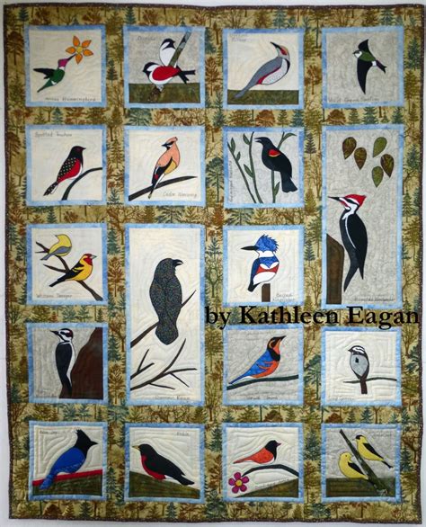 Northwest Songbirds Original Bird Quilt Pattern With Birds Pdf