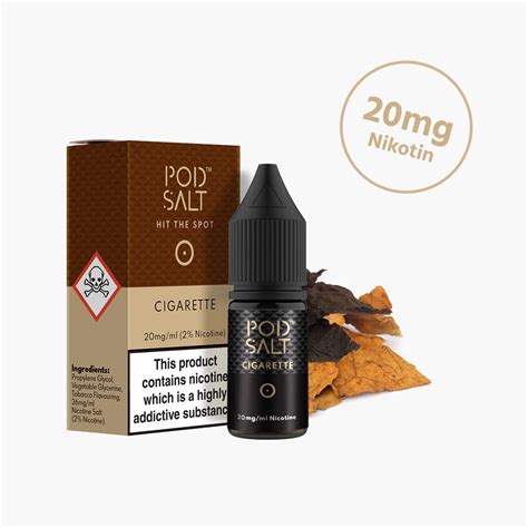 Pod Salt Cigarette Tabak Zigarette Nikotinsalz Liquid 20mg