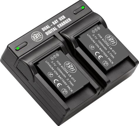 Amazon BM Premium 2 Pack Of LB 015 Batteries And Dual Bay Battery