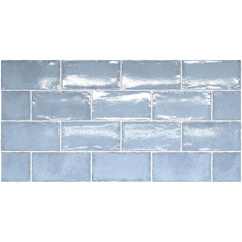 Tesoro Altea 3 In X 6 In Wall Tile Ash Blue Floorzz