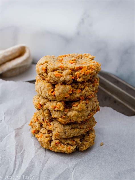 Carrot Cake Breakfast Cookies Gluten Free Eggless Just As Tasty