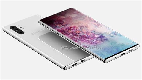 Samsung Galaxy Note 10 Pro Surge Em Imagens Vazadas Com Tela Maior