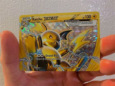 Raichu Mega Evolution Card