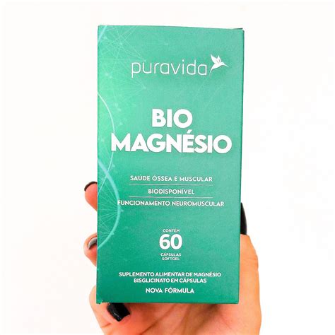 Bio Magn Sio C Psulas Puravida Natukura Produtos Naturais