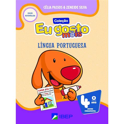 Livro Eu Gosto M Is Língua Portuguesa 4 Volume 4 Reformulado Bncc