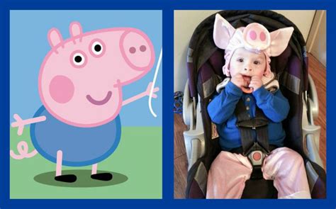 Peppa Pig And George Costume - Rain Will