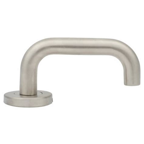 Altro 19mm Return To Door Lever Handle On Rose 304 Satin Stainless Steel Ironmongerydirect