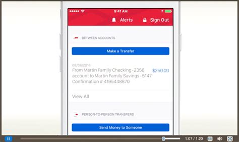 How To Transfer Money Between Accounts In The Mobile Banking App