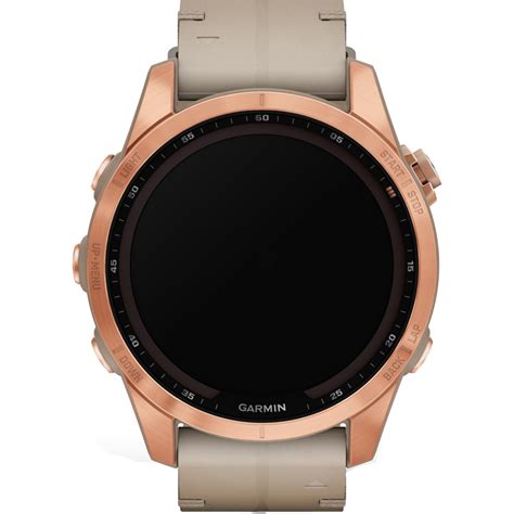 Garmin Fenix S Sapphire Solar Leder Beige