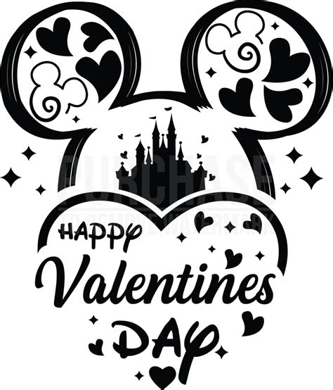 Happy Valentine Day Svg Disney Valentine Day Svg Disney Valentines