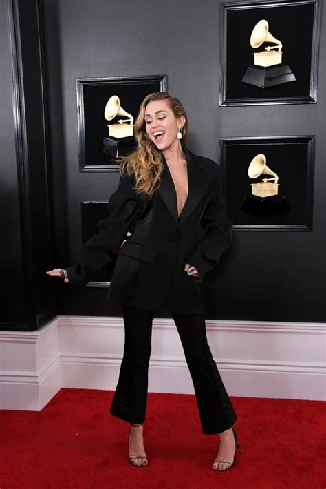 Miley Cyrus Grammys Red Carpet Janka Melisenda