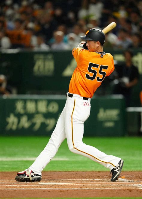 巨人・秋広 初5番で規定到達andセ6位の打率296 3番から打順変更に原監督「僕たちの中では昇格」― スポニチ Sponichi Annex 野球