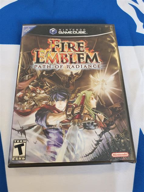 Fire Emblem Path Of Radiance Item Box And Manual Gamecube