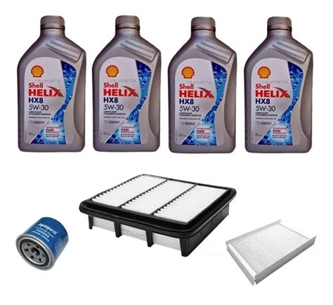 Kit Troca De Leo Filtros Hyundai I V Shell W