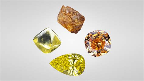 Naturally Colored Yellow And Orange Gem Diamonds The Nitrogen Factor