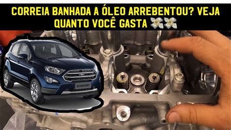 ARREBENTOU A CORREIA BANHADA A ÓLEO QUANTO EU GASTO PARA REPARAR