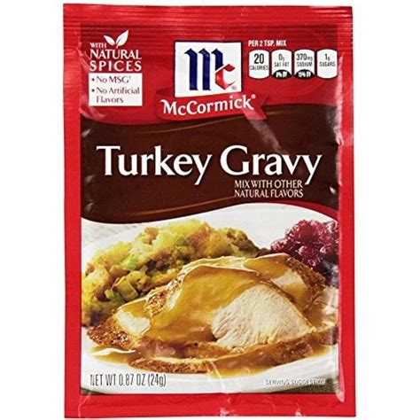 Mccormick Turkey Gravy Mix Pack Of 14 14 Pack Kroger