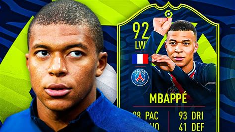 GAME BREAKING SBC 92 POTM MBAPPE PLAYER REVIEW FIFA 21 Ultimate