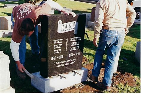 Wyatt Earp Memorial - American Monumental