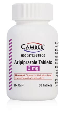 Aripiprazole Camber Pharmaceuticals