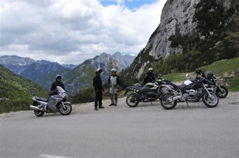 Motorrad Slowenien Tolmin Predil Pass Sterreich Vrsic Pass Tolmin