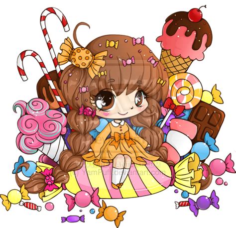 Candy Box Chibi Commission By Yampuff On Deviantart Chibi Anime