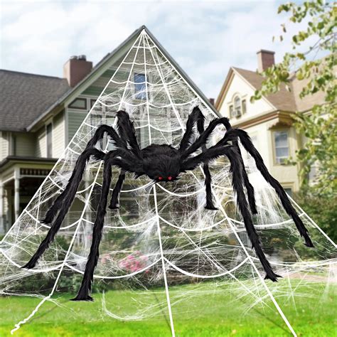 Halloween House Spider Decorations