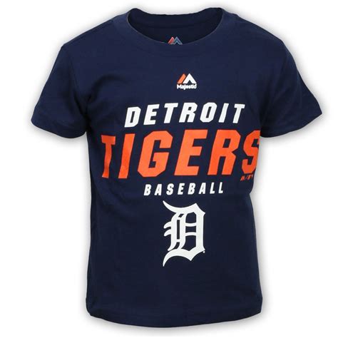 Detroit Tigers Youth All The Way T-Shirt - Vintage Detroit Collection