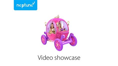 24v Disney Princess Carriage Video Showcase Youtube